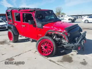 2016 Jeep Wrangler Unlimited 75th Anniversary with VIN 1C4BJWEG4GL193955, listed as a IAAI auction lot 41270943 with 64,147 mi miles and . Bid and sale history available at DreamBid. Image 1.