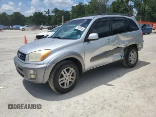 2001 Toyota RAV4 z VIN JTEGH20V510026430, wystawiony jako Copart lot #55208815 z przebiegiem 235 190 mil mil oraz Szkoda całkowita • Salvage title. Historia ofert i sprzedaży dostępna na DreamBid. Obrazek 1.