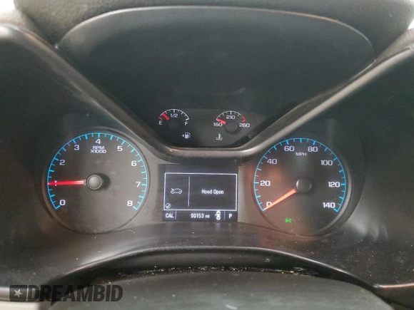 2017 Chevrolet Colorado 2WD WT with VIN 1GCGSBEN6H1292753, listed as a Copart auction lot 60049495 with 90,153 mi miles and Clean title. Bid and sale history available at DreamBid. Image 9.