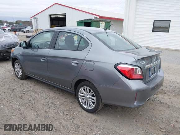2023 Mitsubishi Mirage ES с VIN ML32FUFJ2PHF06171, выставлен на аукционе IAAI как лот 41516514 с пробегом 3 609 миль миль и . История ставок и продаж доступна на DreamBid. Изображение 3.