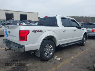 2018 Ford F-150 XL with VIN 1FTEW1E54JFC35059, listed as a IAAI auction lot 40938830 with 189,942 mi miles. Bid and sale history available at carsss.com. Image 4.