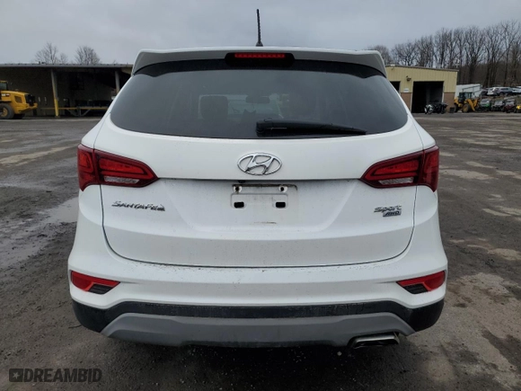 2018 Hyundai Santa Fe Sport 2.4L with VIN 5NMZTDLBXJH104709, listed as a Copart auction lot 49445995 with NaN miles and Salvage Title. Bid and sale history available at carsss.com. Image 6.