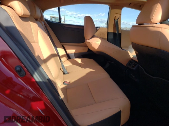 2024 Lexus ES with VIN 58ADZ1B14RU164168, listed as a Copart auction lot 42786265 with 8,627 mi miles and Salvage Title. Bid and sale history available at carsss.com. Image 10.