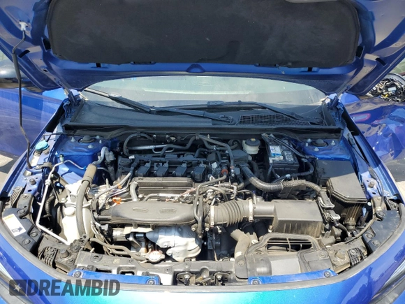 2022 Honda Civic Si with VIN 2HGFE1E51NH471195, listed as a Copart auction lot 55349515 with 26,032 mi miles and Salvage Title. Bid and sale history available at DreamBid. Image 11.