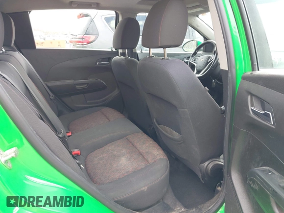 2017 Chevrolet Sonic LT with VIN 1G1JD6SB1H4163702, listed as a IAAI auction lot 41919183 with 96,748 mi miles and . Bid and sale history available at DreamBid. Image 8.