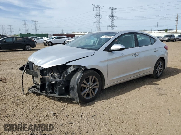2018 Hyundai Elantra SEL z VIN 5NPD84LF4JH217329, wystawiony jako Copart lot #54959285 z przebiegiem 122 683 mil mil oraz Szkoda całkowita • Salvage title. Historia ofert i sprzedaży dostępna na DreamBid. Obrazek 1.