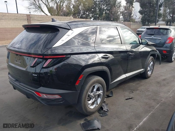 2023 Hyundai Tucson SEL with VIN 5NMJBCAE8PH218028, listed as a IAAI auction lot 41685150 with 44,086 mi miles. Bid and sale history available at carsss.com. Image 4.