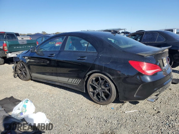 2016 Mercedes-Benz CLA with VIN WDDSJ4GB5GN390696, listed as a Copart auction lot 67145692 with 45,917 mi miles. Bid and sale history available at carsss.com. Image 2.