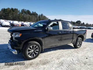 2024 Chevrolet Silverado 1500 LT with VIN 3GCPDKEK8RG450237, listed as a Copart auction lot 42114045 with 111 mi miles and Salvage Title. Bid and sale history available at carsss.com. Image 1.