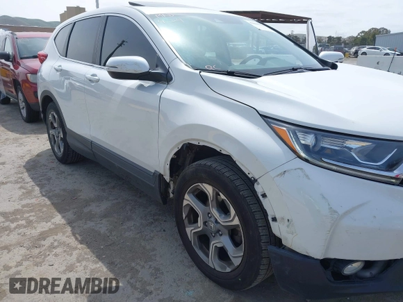 2019 Honda CR-V EX-L with VIN 7FARW1H8XKE030010, listed as a IAAI auction lot 42086790 with 65,663 mi miles. Bid and sale history available at carsss.com. Image 6.