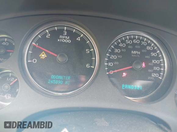 2007 Chevrolet Avalanche 1LT with VIN 3GNEC12077G137899, listed as a IAAI auction lot 41526144 with 245,890 mi miles and . Bid and sale history available at DreamBid. Image 7.