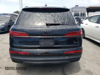 2022 Audi Q7 Premium Plus with VIN WA1LJBF75ND010480, listed as a Copart auction lot 59338214 with 14,851 mi miles and Salvage title. Bid and sale history available at DreamBid. Image 6.