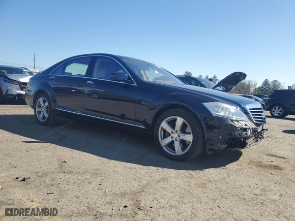 2013 Mercedes-Benz S-Class S 550 with VIN WDDNG9EB1DA515790, listed as a Copart auction lot 47459435 with 35,186 mi miles and Salvage Title. Bid and sale history available at carsss.com. Image 4.