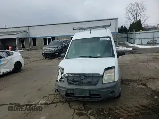 2010 Ford Transit Connect XL with VIN NM0LS7CN3AT008730, listed as a Copart auction lot 45106675 with 211,058 mi miles and Salvage title. Bid and sale history available at DreamBid. Image 12.