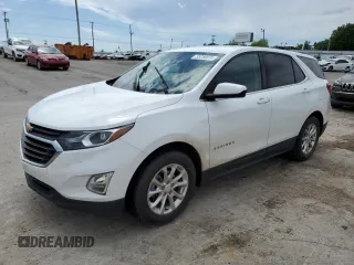 2020 Chevrolet Equinox LT z VIN 3GNAXJEV3LS553904, wystawiony jako Copart lot #55258535 z przebiegiem Nie podano mil oraz Szkoda całkowita • Salvage title. Historia ofert i sprzedaży dostępna na DreamBid. Obrazek 1.