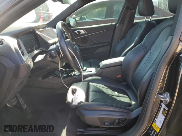 2020 BMW 2 Series M235i xDrive with VIN WBA13AL05L7F72397, listed as a Copart auction lot 43354335 with 53,105 mi miles and Salvage Title. Bid and sale history available at carsss.com. Image 7.