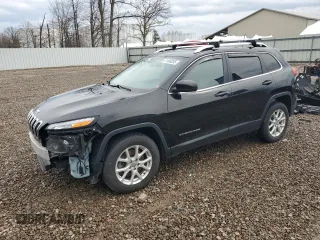 2017 Jeep Cherokee Latitude z VIN 1C4PJMCB6HW580010, wystawiony jako Copart lot #51599255 z przebiegiem 90 957 mil mil oraz Szkoda całkowita • Salvage title. Historia ofert i sprzedaży dostępna na DreamBid. Obrazek 1.