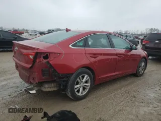 2017 Hyundai Sonata SE with VIN 5NPE24AF5HH501992, listed as a Copart auction lot 42774005 with 128,040 mi miles and Salvage Title. Bid and sale history available at DreamBid. Image 3.