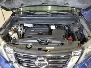 2019 Nissan Pathfinder SL z VIN 5N1DR2MM6KC637648, wystawiony jako Copart lot #59541785 z przebiegiem 107 151 mil mil oraz Czysty tytuł • Clean title. Historia ofert i sprzedaży dostępna na DreamBid. Obrazek 12.
