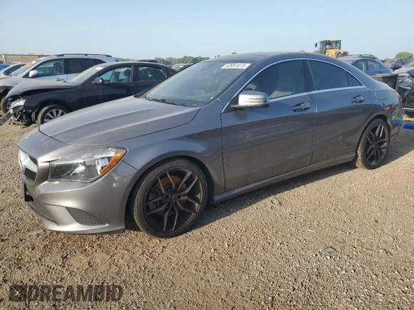 2015 Mercedes-Benz CLA 250 with VIN WDDSJ4GB8FN243108, listed as a Copart auction lot 60981873 with 109,760 mi miles and . Bid and sale history available at DreamBid. Image 1.