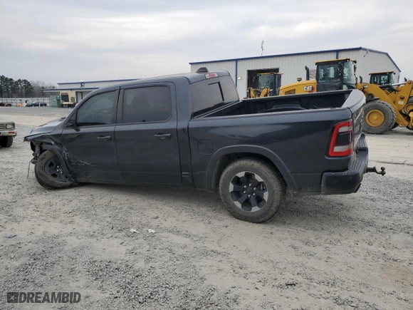 2019 Ram 1500 Sport with VIN 1C6SRFLT0KN844950, listed as a Copart auction lot 49076065 with 88,542 mi miles and Salvage Title. Bid and sale history available at carsss.com. Image 2.
