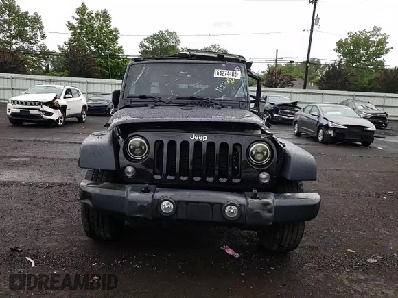 2017 Jeep Wrangler Unlimited Sport with VIN 1C4BJWDG7HL747010, listed as a Copart auction lot 64274405 with 61,602 mi miles and Salvage title. Bid and sale history available at DreamBid. Image 13.