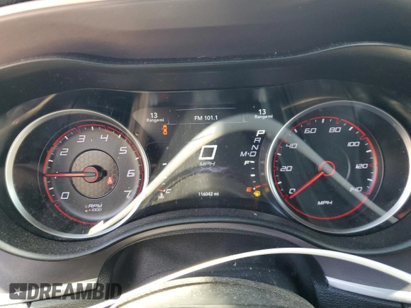 2019 Dodge Charger SXT with VIN 2C3CDXBG5KH721065, listed as a Copart auction lot 51985525 with 116,042 mi miles and Salvage Title. Bid and sale history available at DreamBid. Image 9.