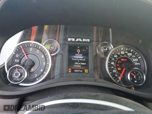 2024 Ram 2500 Tradesman с VIN 3C6UR5HJ2RG230415, выставлен на аукционе Copart как лот 48109095 с пробегом 435 миль миль и Чистый • Clean title. История ставок и продаж доступна на DreamBid. Изображение 9.