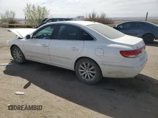 2009 Hyundai Azera Limited with VIN KMHFC46F29A357686, listed as a Copart auction lot 50432315 with 48,602 mi miles and Salvage Title. Bid and sale history available at DreamBid. Image 2.