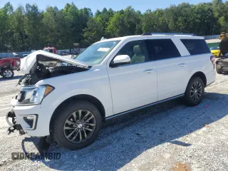 2019 Ford Expedition Max Limited with VIN 1FMJK1KT7KEA58474, listed as a Copart auction lot 57987425 with 98,720 mi miles and Salvage title. Bid and sale history available at DreamBid. Image 1.