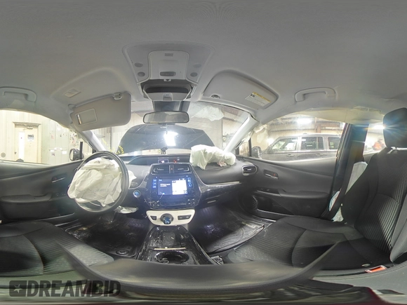 2018 Toyota Prius Two with VIN JTDKARFU3J3549423, listed as a Copart auction lot 46845505 with 82,485 mi miles and Salvage Title. Bid and sale history available at carsss.com. Image 15.