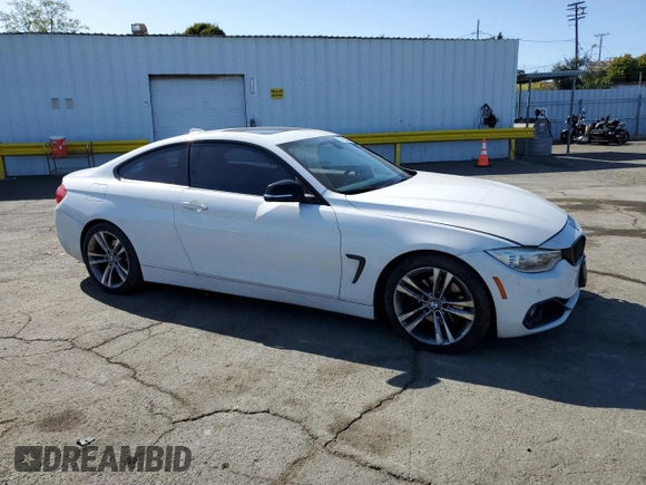 2014 BMW 4 Series 428i с VIN WBA3N3C52EF710526, выставлен на аукционе Copart как лот 53923435 с пробегом 93 696 миль миль и Списание • Salvage title. История ставок и продаж доступна на DreamBid. Изображение 4.