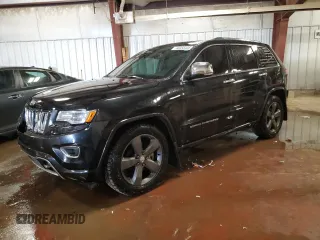 2015 Jeep Grand Cherokee Overland with VIN 1C4RJFCT6FC159979, listed as a Copart auction lot 48055435 with 108,846 mi miles and Clean Title. Bid and sale history available at carsss.com. Image 1.