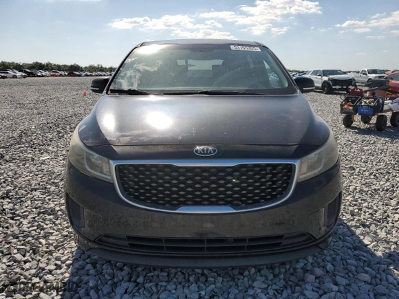 2015 Kia Sedona LX with VIN KNDMB5C11F6042261, listed as a Copart auction lot 53165305 with 121,474 mi miles and Clean Title. Bid and sale history available at carsss.com. Image 5.