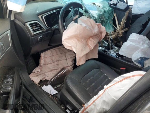 2015 Ford Fusion SE Hybrid with VIN 3FA6P0LU4FR183874, listed as a Copart auction lot 47628695 with Not Provided miles and Salvage Title. Bid and sale history available at carsss.com. Image 8.