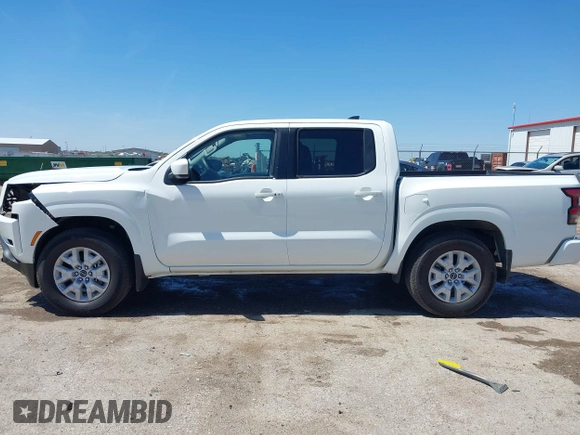 2024 Nissan Frontier SV with VIN 1N6ED1EJ0RN634679, listed as a IAAI auction lot 42075250 with 2,296 mi miles and . Bid and sale history available at DreamBid. Image 15.