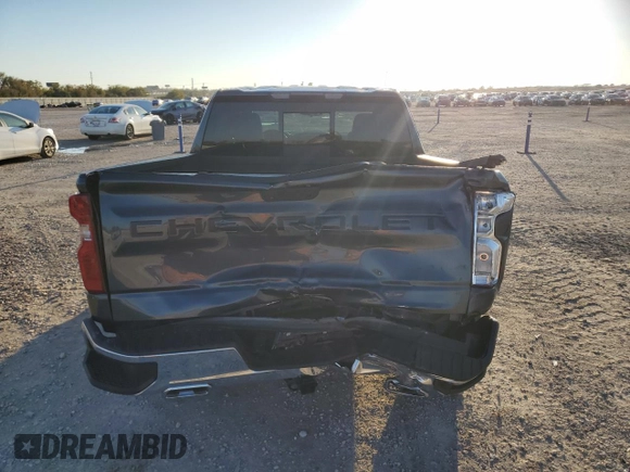 2021 Chevrolet Silverado 1500 LT with VIN 1GCUYDET9MZ379702, listed as a Copart auction lot 84435314 with 50,843 mi miles and Salvage Title. Bid and sale history available at carsss.com. Image 6.