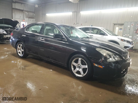 2005 Lexus ES 330 with VIN JTHBA30G855076868, listed as a Copart auction lot 47829385 with 166,840 mi miles and Salvage Title. Bid and sale history available at carsss.com. Image 4.