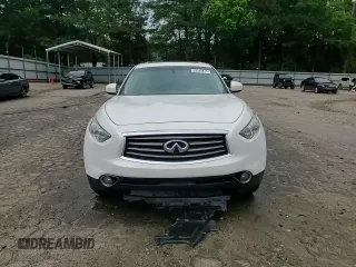 2013 Infiniti FX with VIN JN8CS1MWXDM173538, listed as a Copart auction lot 59340875 with 155,731 mi miles and Salvage title. Bid and sale history available at DreamBid. Image 14.
