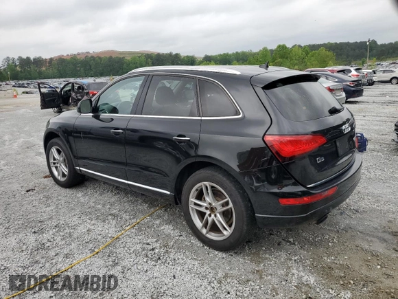 2016 Audi Q5 Premium Plus with VIN WA1L2AFP9GA117530, listed as a Copart auction lot 54321455 with 147,728 mi miles and Clean Title. Bid and sale history available at carsss.com. Image 2.