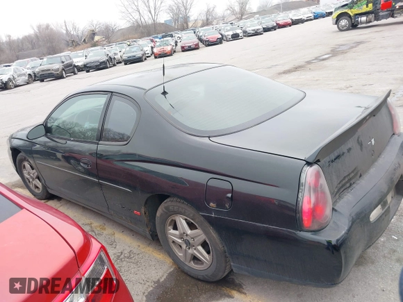 2001 Chevrolet Monte Carlo SS with VIN 2G1WX15K319190480, listed as a IAAI auction lot 41158151 with 271,220 mi miles. Bid and sale history available at carsss.com. Image 14.
