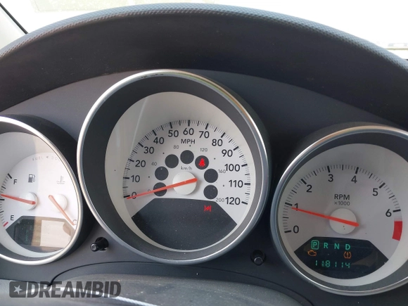 2007 Dodge Caliber SXT with VIN 1B3HB48B67D224517, listed as a IAAI auction lot 42225187 with 118,114 mi miles and . Bid and sale history available at DreamBid. Image 7.