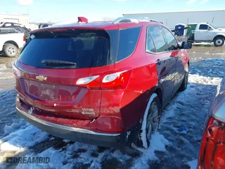 2018 Chevrolet Equinox Premier with VIN 3GNAXMEV7JL131921, listed as a IAAI auction lot 41278954 with 138,333 mi miles. Bid and sale history available at carsss.com. Image 4.