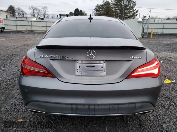 2017 Mercedes-Benz CLA 250 with VIN WDDSJ4GB6HN402274, listed as a Copart auction lot 78685233 with 57,718 mi miles and . Bid and sale history available at DreamBid. Image 6.