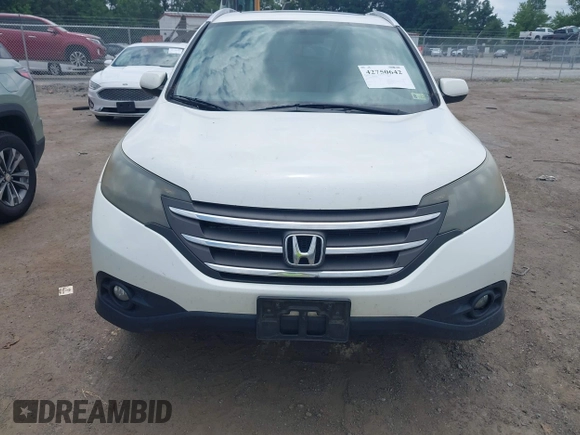 2012 Honda CR-V EX-L with VIN 5J6RM4H7XCL073555, listed as a IAAI auction lot 42750642 with 246,599 mi miles and . Bid and sale history available at DreamBid. Image 12.