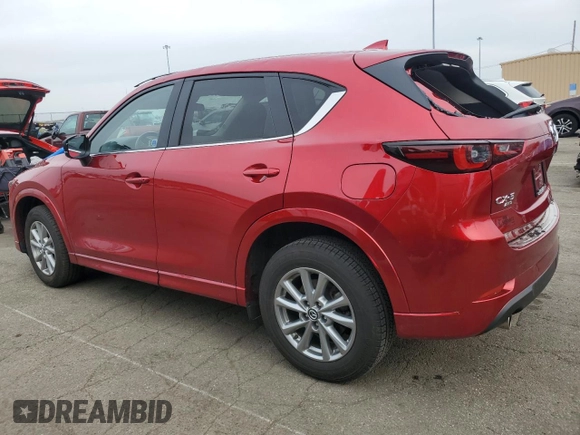 2024 Mazda CX-5 S Select with VIN JM3KFBBL3R0447078, listed as a Copart auction lot 53062645 with 17,580 mi miles and Salvage Title. Bid and sale history available at carsss.com. Image 2.