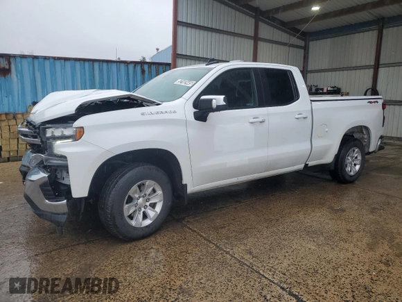 2021 Chevrolet Silverado 1500 LT with VIN 1GCRYDEDXMZ379058, listed as a Copart auction lot 52102445 with 73,293 mi miles and Clean Title. Bid and sale history available at DreamBid. Image 1.