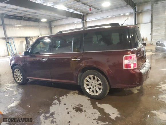 2010 Ford Flex SEL with VIN 2FMGK5CC6ABA42616, listed as a Copart auction lot 85689894 with 158,297 mi miles and Salvage Title. Bid and sale history available at carsss.com. Image 2.