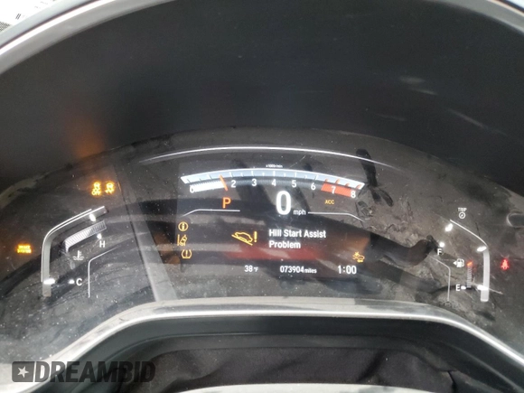 2018 Honda CR-V EX-L with VIN 7FARW2H86JE062926, listed as a Copart auction lot 43781235 with 73,904 mi miles and Salvage Title. Bid and sale history available at carsss.com. Image 9.