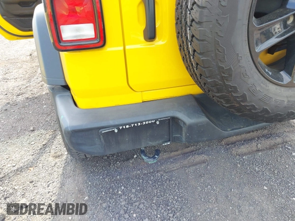 2021 Jeep Wrangler Unlimited Sport S with VIN 1C4HJXDN4MW744315, listed as a IAAI auction lot 42242941 with 35,344 mi miles and . Bid and sale history available at DreamBid. Image 18.